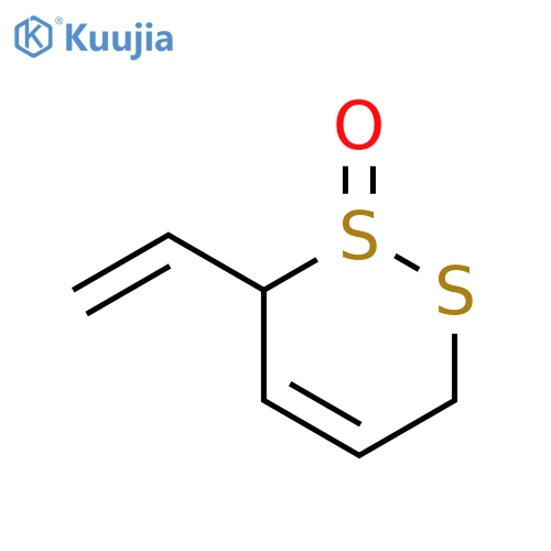 6-ethenyl-3,6-dihydrodithiine 1-oxide structure