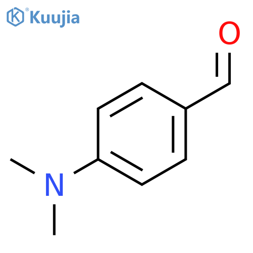 p-Dimethylaminobenzaldehyde structure