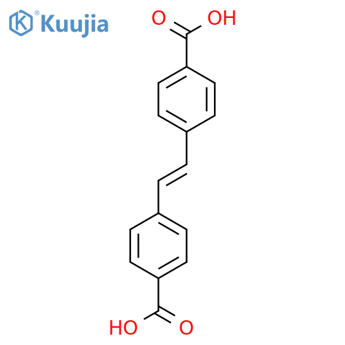 4,4'-Stilbenedicarboxylic acid structure