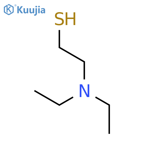 2-(diethylamino)ethane-1-thiol structure