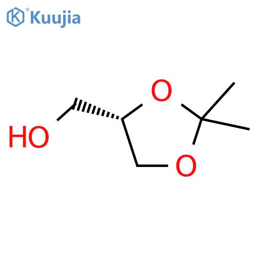 (2,2-dimethyl-1,3-dioxolan-4-yl)methanol structure