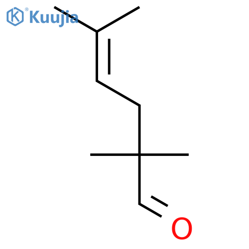 2,2,5-trimethylhex-4-enal structure