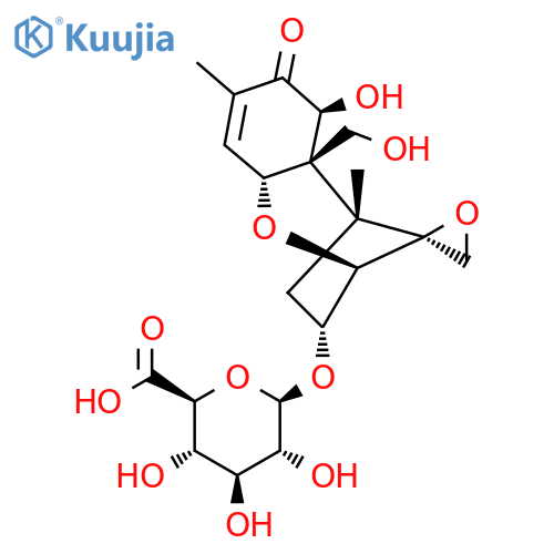 Deoxynivalenol 3-glucuronide structure