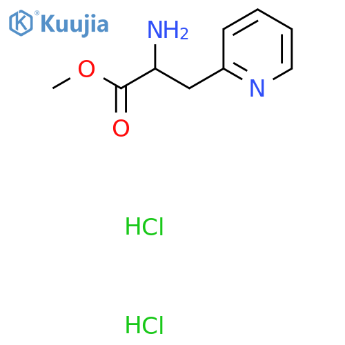 methyl 2-amino-3-(pyridin-2-yl)propanoate structure