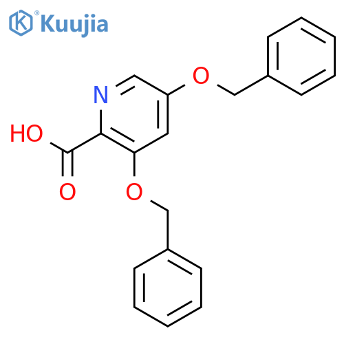 3,5-Bis(benzyloxy)picolinic acid structure