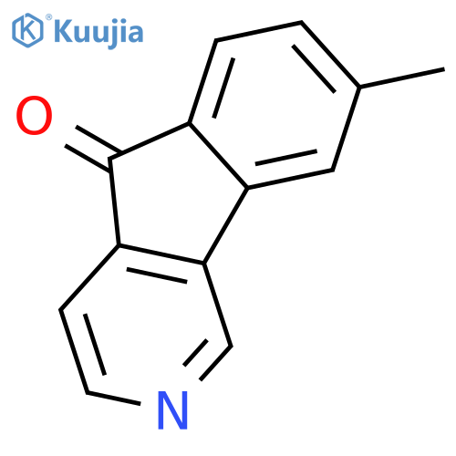 5H-Indeno[1,2-c]pyridin-5-one, 8-methyl- structure