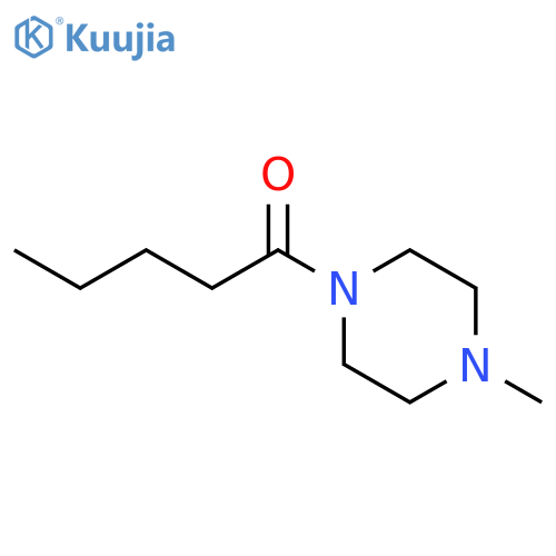 1-Pentanone, 1-(4-methyl-1-piperazinyl)- structure