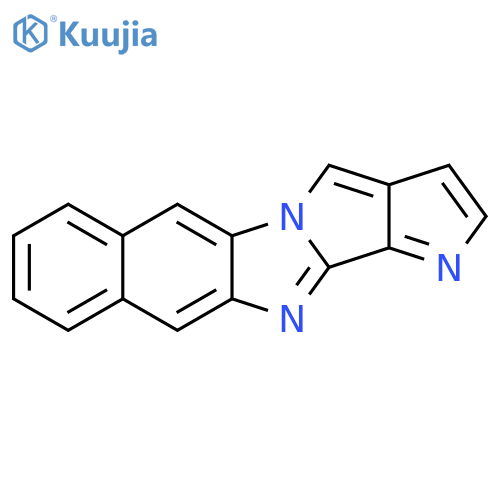 Naphtho[2,3-d]pyrrolo[2',3':3,4]pyrrolo[1,2-a]imidazole structure
