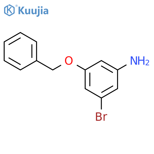 3-(Benzyloxy)-5-bromoaniline structure