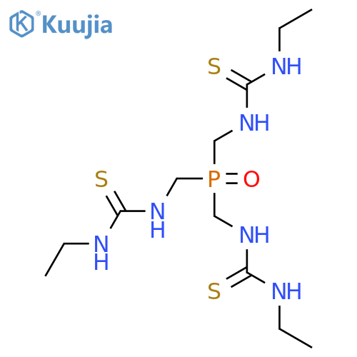 2,6,8-Triaza-4-phosphadecanethioamide, N-ethyl-4-[[[(ethylamino)thioxomethyl]amino]methyl]-7-thioxo-, 4-oxide structure
