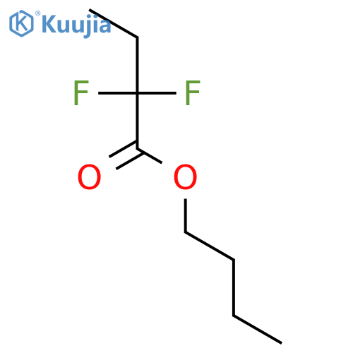 Butyl 2,2-difluorobutanoate structure