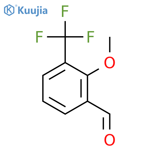 2-Methoxy-3-(trifluoromethyl)benzaldehyde structure