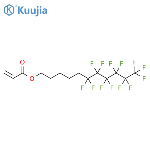 1H,1H,2H,2H,3H,3H,4H,4H,5H,5H-Perfluoroundecyl acrylate structure