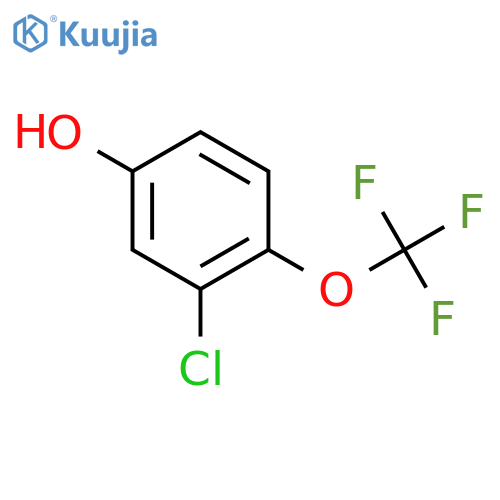 3-Chloro-4-(trifluoromethoxy)phenol structure