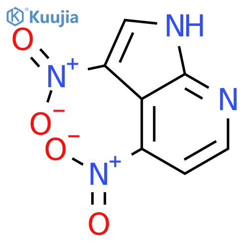 3,4-Dinitro-7-azaindole structure