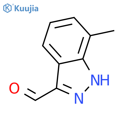 7-Methyl-1H-indazole-3-carbaldehyde structure