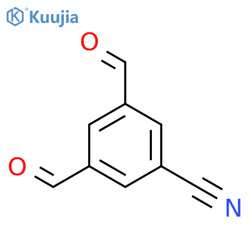 3,5-diformylbenzonitrile structure