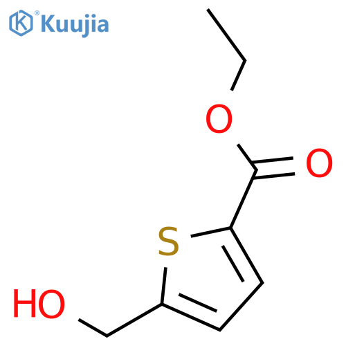 ethyl 5-(hydroxymethyl)thiophene-2-carboxylate structure