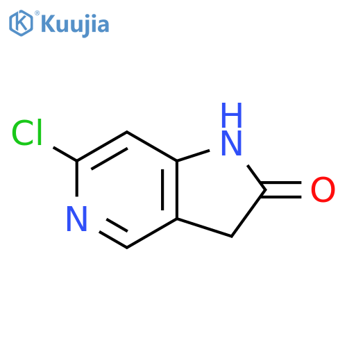 6-chloro-1H,2H,3H-pyrrolo[3,2-c]pyridin-2-one structure
