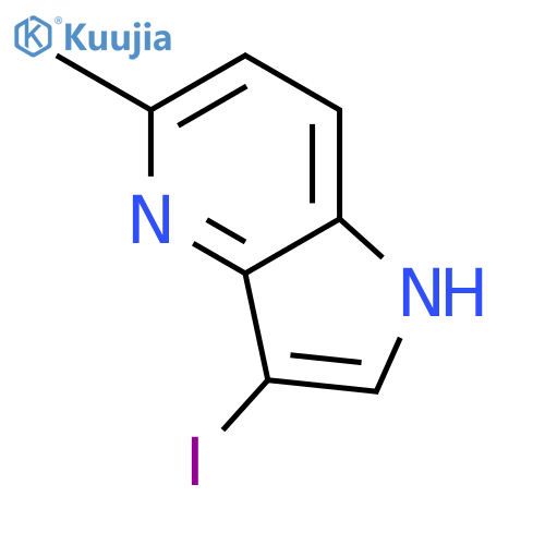 3-Iodo-5-methyl-1H-pyrrolo[3,2-b]pyridine structure