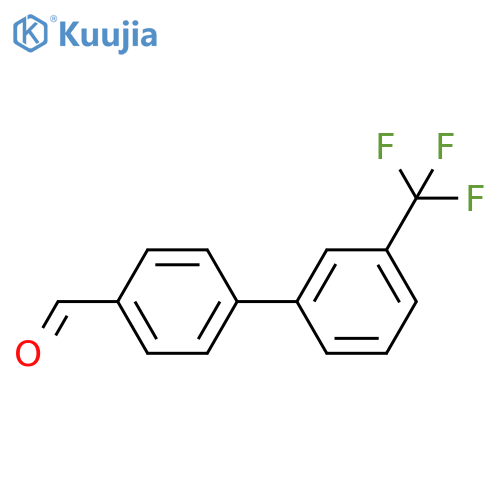 3'-(trifluoromethyl)-[1,1'-biphenyl]-4-carbaldehyde structure