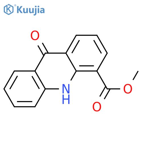 Methyl 9,10-Dihydro-9-oxoacridine-4-carboxylate structure