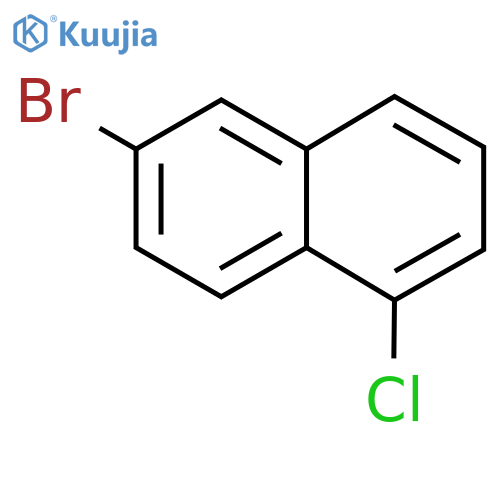 6-Bromo-1-chloronaphthalene structure