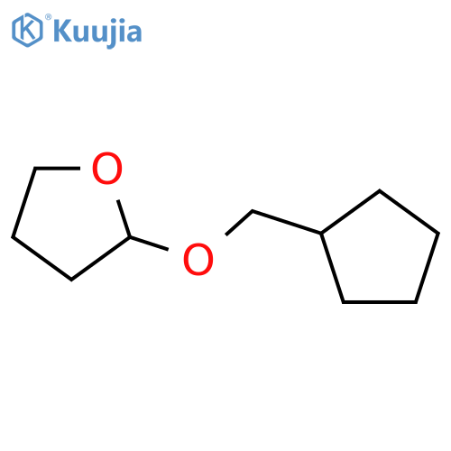 2-(Cyclopentylmethoxy)tetrahydrofuran structure