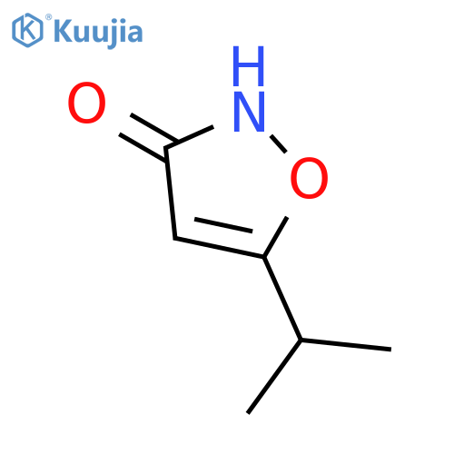 5-(propan-2-yl)-2,3-dihydro-1,2-oxazol-3-one structure