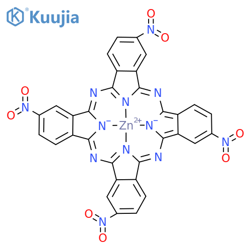 Zinc,[2,9,16,23-tetranitro-29H,31H-phthalocyaninato(2-)-kN29,kN30,kN31,kN32]-, (SP-4-1)- (9CI) structure