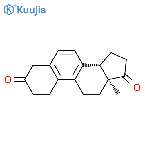 Estra-5,7,9-triene-3,17-dione, (±)- structure