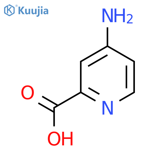 4-Aminopyridine-2-carboxylic acid structure