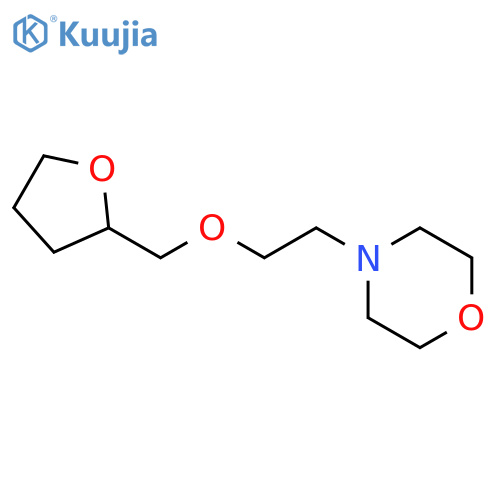 Morpholine, 4-[2-[(tetrahydro-2-furanyl)methoxy]ethyl]- structure