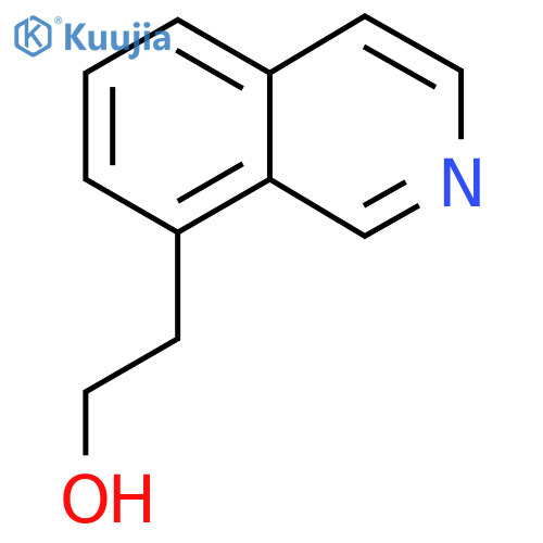 2-(Isoquinolin-8-yl)ethan-1-ol structure