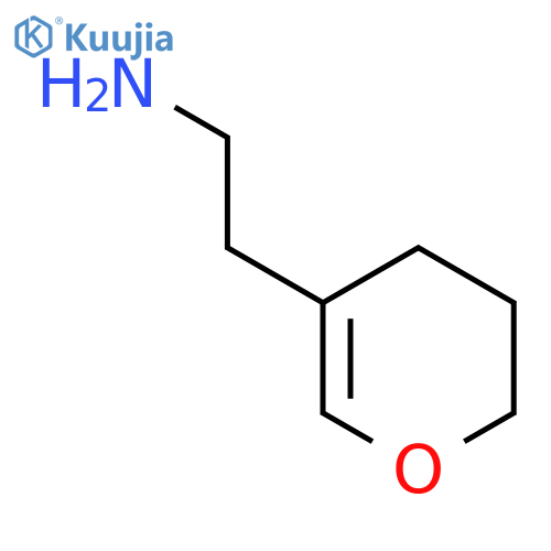 2-(3,4-dihydro-2H-pyran-5-yl)ethan-1-amine structure