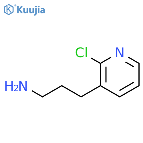 3-(2-chloropyridin-3-yl)propan-1-amine structure