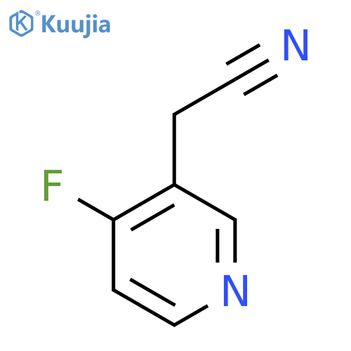 4-Fluoropyridine-3-acetonitrile structure