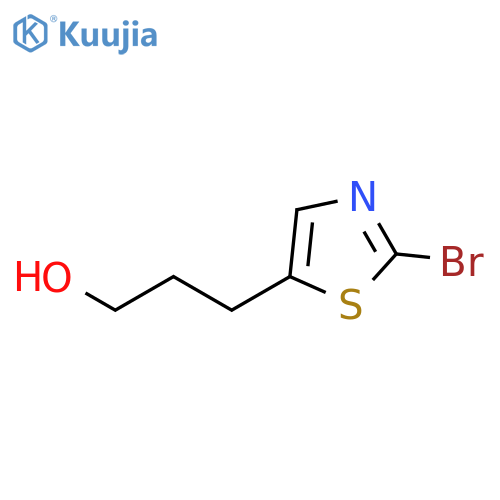 3-(2-Bromothiazol-5-yl)propan-1-ol structure