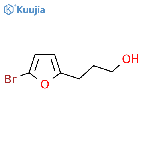 3-(5-Bromofuran-2-yl)propan-1-ol structure