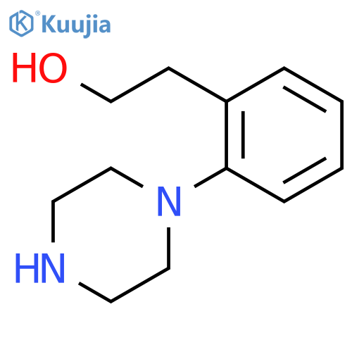 2-(1-piperazinyl)-Benzeneethanol structure