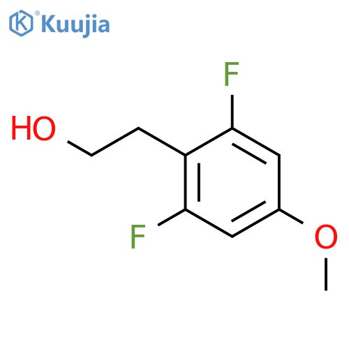 2-(2,6-difluoro-4-methoxyphenyl)ethan-1-ol structure