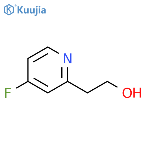 2-(4-fluoropyridin-2-yl)ethan-1-ol structure