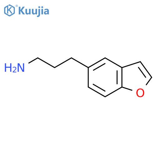 5-Benzofuranpropanamine structure