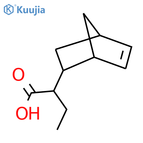 2-{bicyclo2.2.1hept-5-en-2-yl}butanoic acid structure