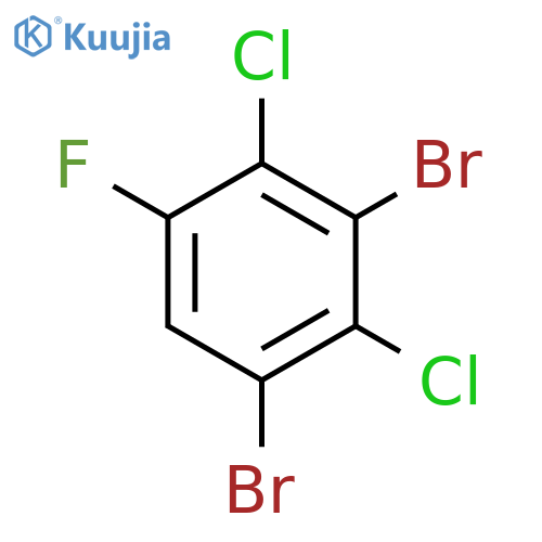 1,3-Dibromo-2,4-dichloro-5-fluorobenzene structure