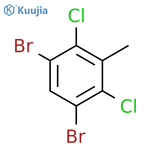 3,5-Dibromo-2,6-dichlorotoluene structure