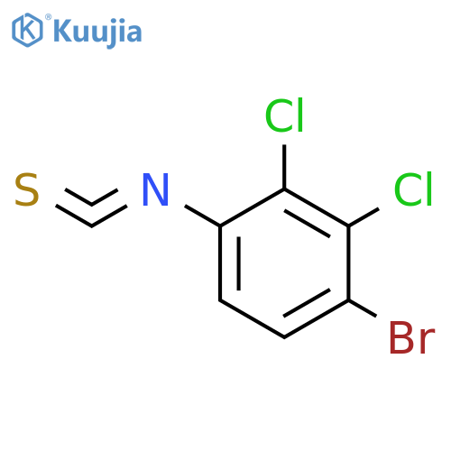 4-Bromo-2,3-dichlorophenyl isothiocyanate structure