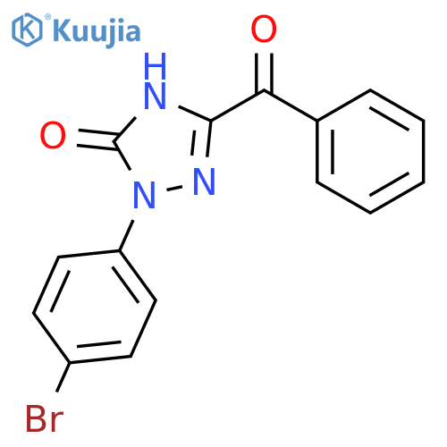 5-Benzoyl-2-(4-bromophenyl)-1,2-dihydro-3H-1,2,4-triazol-3-one structure