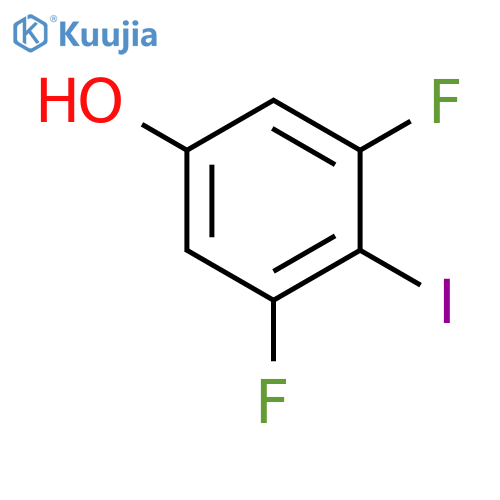 3,5-Difluoro-4-iodophenol structure