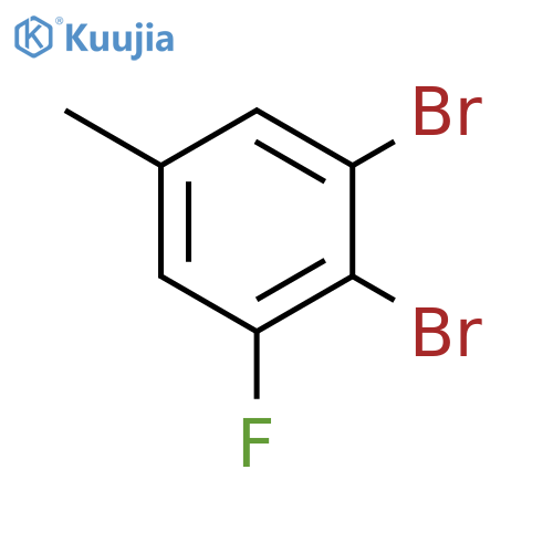 3,4-Dibromo-5-fluorotoluene structure